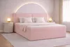 MOEBLO Boxspringbett Bett 04 – Boxspringbett aus Cord, Produktbild-Vorschau 1