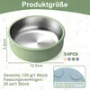 Baby Edelstahl Schüssel mit Saugnapf, abnehmbar Saugteller, Produktbild-Vorschau 3