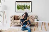 Bild - Bilderrahmen - 100 cm x 70 cm - MDF - Rahmen - Foto Produktbild-Vorschau 3