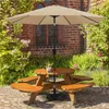 Yaheetech Sonnenschirm Φ 300 cm Kippbar Gartenschirm mit Produktbild-Vorschau 9