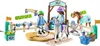 A Playmobil horse riding school playset with figures, horses, and accessories. Produktbild-Vorschau