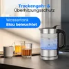 ProfiCook® Wasserkocher Edelstahl | 0,5 Liter | blau Produktbild-Vorschau 4
