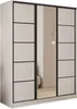 Masseno Schiebetürenschrank PINA 160/205/58 cm Produktbild-Vorschau 1