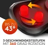 Wellax - Massagekissen mit Wärmefunktion & 360° Podgląd zdjęcia produktu 3