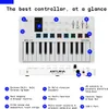 Arturia MiniLab 3 MIDI keyboard White Náhľad obrázku produktu 3