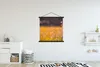 MuchoWow® Textilposter Blumen - Hell - Rosa 120x120 cm mit Produktbild-Vorschau 2