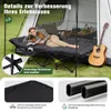 Sekey 202 x 80 x 45 cm XXL Tragbares Feldbett mit Matratze, Produktbild-Vorschau 7