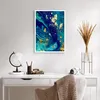 Poster - Poster ohne Rahmen - Abstraktion modern - 50x70 cm Produktbild-Vorschau 5