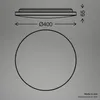 Lampada da soffitto a LED 6,3 cm 24 W IP44 Protezione dagli Anteprima dell’immagine prodotto 8
