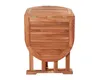 LC Garden »Riva« Teak Klapptisch oval 60/120x60x75cm Produktbild-Vorschau 3