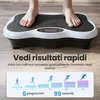 Extralink Moonwalk SpinMove pedana vibrante fitness per Anteprima dell’immagine prodotto 6