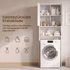 HOMCOM Waschmaschinenschrank, Hochschrank, Toilettenregal Produktbild-Vorschau 4