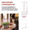 LED GROW pěstební lampa 7 W, časovač, stmívatelná, bílá Náhled obrázku produktu