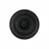 A black circular filter with a grid pattern, isolated on a white background. Produktbild-Vorschau