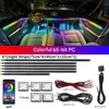 6v1 RGBW LED Symphony ambientní osvětlení interiéru auta + Náhled obrázku produktu 1