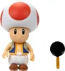 A Toad action figure from Super Mario Bros. with an accessory. Anteprima dell’immagine prodotto