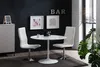 SalesFever Bistro-Esstisch rund Ø 110 cm | Tischplatte MDF Produktbild-Vorschau 4