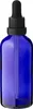 5x Blaue Glasflasche 100 ml mit schwarzer Pipette Produktbild-Vorschau 2