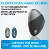 Elektrischer Nagelknipser mit Nagelrestauffangbehälter – 2 Produktbild-Vorschau 2