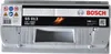 A Bosch car battery is shown from the front. Produktbild-Vorschau