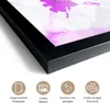 MuchoWow® MuchoWow® Gerahmtes Poster Weltkarte - Rosa - Produktbild-Vorschau 3