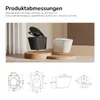 EMKE Hangtoilet, keramisch, dubbele spoeling in Productafbeelding-voorbeeld 9
