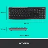 Logitech MK270, Volle Größe (100%), Kabellos, RF Wireless, Produktbild-Vorschau 8