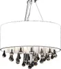 vidaXL Lustre avec 85 cristaux blanc Voir les images du produit 4