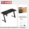Avalo Gaming Schreibtisch - 120x60x75 CM - Spieletisch - Produktbild-Vorschau 9