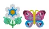 Hama Bügelperlen midi "Schmetterling/Kleine Blume" Blister Produktbild-Vorschau 2