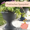 2er Set Blumentopf mit Ständer Blumensäule mit Standfuß Produktbild-Vorschau 8
