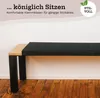 Cuscino XXL con 1 listello, rivestimento per panca, morbido Anteprima dell’immagine prodotto 6