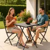 BRUBAKER Gartentisch Bergamo - 58 x 58 cm Balkontisch Produktbild-Vorschau 6