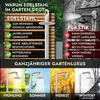Doccia da giardino in acciaio inox V2A con 2 attacchi per Anteprima dell’immagine prodotto 5