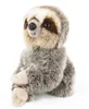 A plush toy sloth sits facing forward against a white background. Produktbild-Vorschau