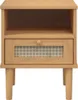 vidaXL Nachttisch SENJA Rattan-Look Braun 40x35x48cm Produktbild-Vorschau 12