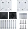 vidaXL Zaunelement WPC 180x146 cm Grau Podgląd zdjęcia produktu 9