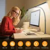 Schreibtischlampe, Klemmleuchte, Doppelkopf Tischlampe, Produktbild-Vorschau 6