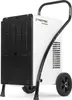A white and black Trotec TTK 165 ECO dehumidifier is shown from a three-quarter angle on a white background. Produktbild-Vorschau