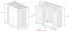 Metall Geräteschrank Paul XL Gartenschrank 197x94x181 cm Produktbild-Vorschau 9