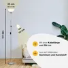 BRILLIANT Deckenfluter Spari mit Lesearm | funktionelle Produktbild-Vorschau 8