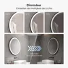 Miroir rond Heilmetz 50 cm pour salle de bain avec Voir les images du produit 5
