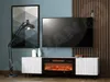 Mirjan24 TV-Lowboard Pafos 180 mit Kamin, Stilvoll Produktbild-Vorschau 2