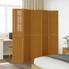 The Living Store 5-tlg. Raumteiler Braun Massivholz Produktbild-Vorschau 4