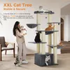 PAWZ Road Kratzbaum Grosse Katzen stabil mit 11cm Stämme, Produktbild-Vorschau 5