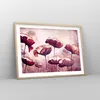 Gerahmtes Poster - Rahmen in heller Eiche - Mohn Blume Produktbild-Vorschau 8