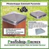 Pfostenkappe Edelstahl Pyramide für Pfosten 10x10 cm, inkl. Produktbild-Vorschau 2