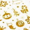 Oblique Unique 84 Weihnachts Sticker Glitzernd Aufkleber Produktbild-Vorschau 2
