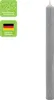 IHR - Stabkerze H:18 cm, 25 Stück, Grey Produktbild-Vorschau 3