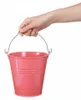 Eimer Deko Rosa Blumenkübel Metall 26x22,5x23cm 6l Produktbild-Vorschau 3
